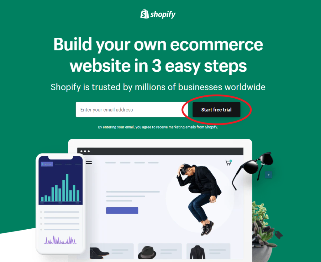 Shopify Store Trial