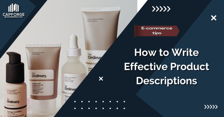 How to Write Effective Product Descriptions