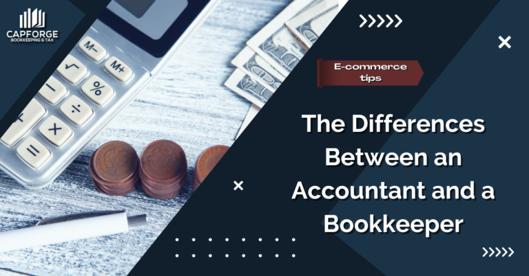 The Differences Between an Accountant and a Bookkeeper