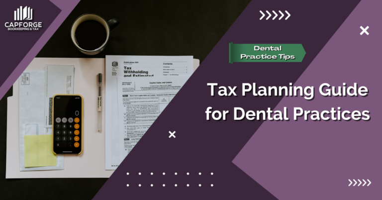 Tax Planning Guide for Dental Practices