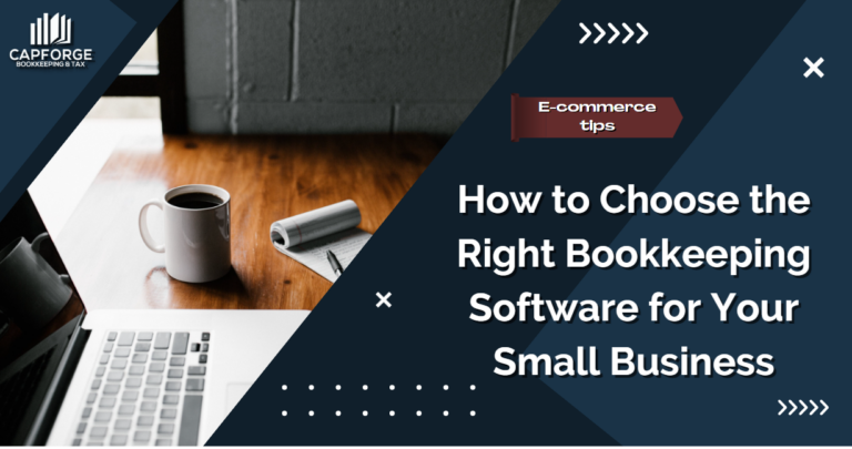 How to Choose the Right Bookkeeping Software for Your Small Business