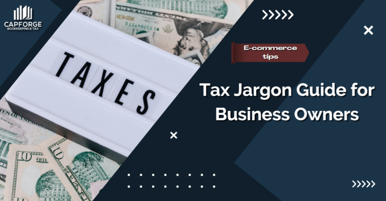 Tax Jargon Guide for Business Owners