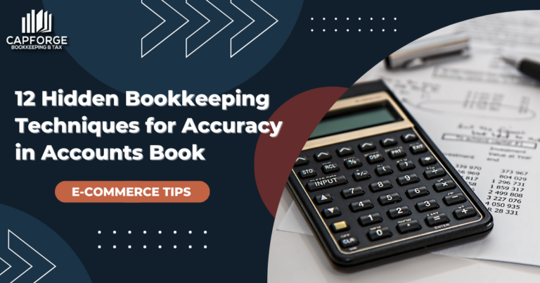 12 Hidden Bookkeeping Techniques for Accuracy in Accounts Book