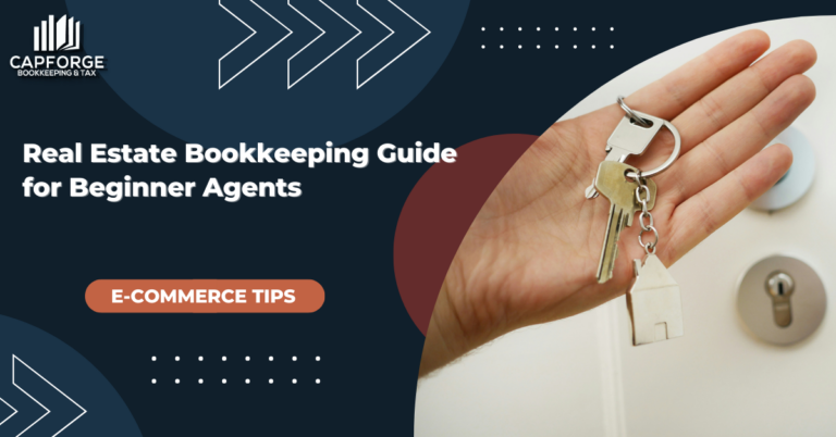 Real Estate Bookkeeping Guide for Beginner Agents