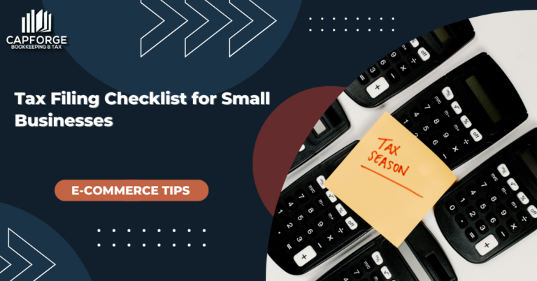 Tax Filing Checklist for Small Businesses