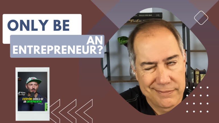 Should Everyone Be an Entrepreneur?