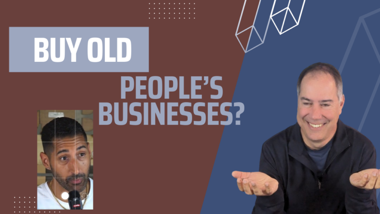 Should You Buy One of the Boomer Generation’s Businesses?