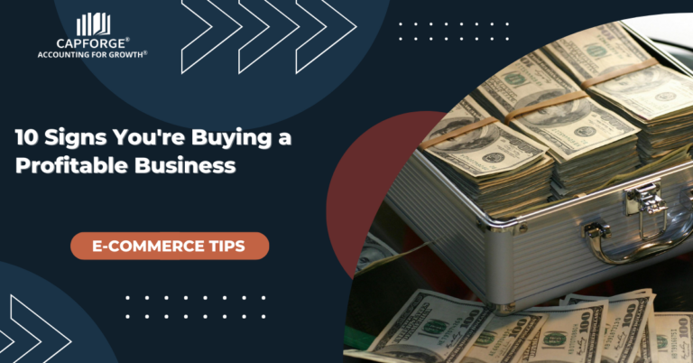 10 Signs You’re Buying a Profitable Business