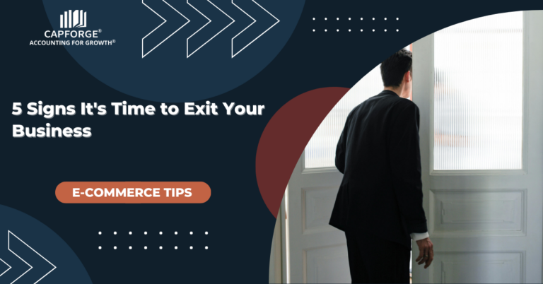 5 Signs It’s Time to Exit Your Business