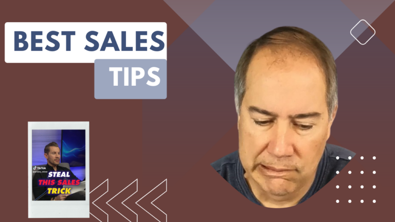 Is This The Top Sales Tip You Need to Close More Sales?